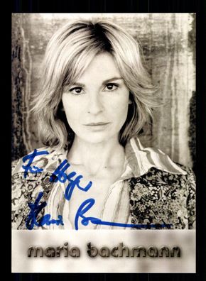 Maria Bachmann Autogrammkarte Original Signiert + F 12390