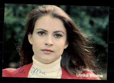 Ulrike Blome Autogrammkarte Original Signiert + F 11777