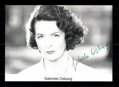 Gabriele Osburg Autogrammkarte Original Signiert + F 11783
