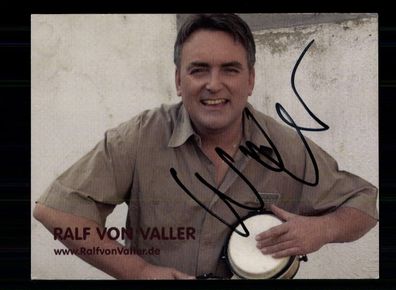 Ralf von Valler Autogrammkarte Original Signiert + M 8613