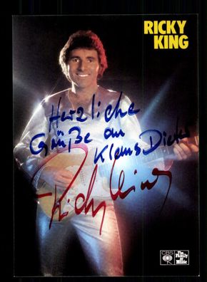 Ricky King Autogrammkarte Original Signiert + M 8494