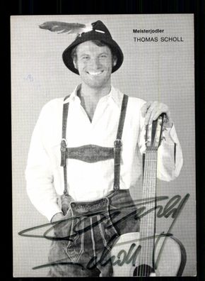 Thomas Scholl Autogrammkarte Original Signiert + M 8544
