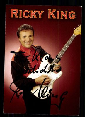 Ricky King Autogrammkarte Original Signiert + M 8495