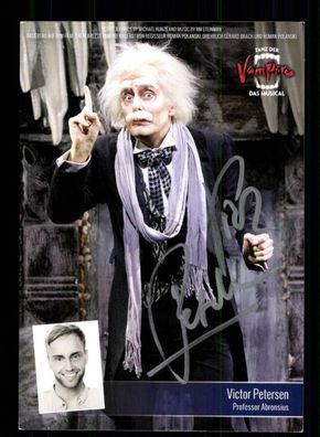Victor Petersen Tanz der Vampire Autogrammkarte Original Signiert + M 8534