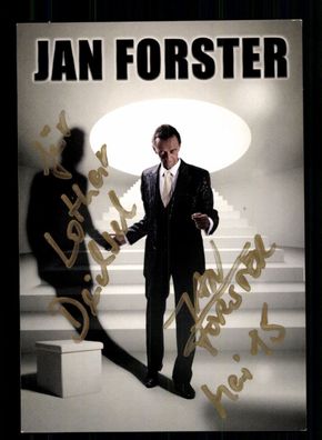 Jan Forster Autogrammkarte Original Signiert + M 8555