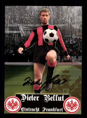 Dieter Bellut Autogrammkarte Eintracht Frankfurt Original Signiert + A 225635