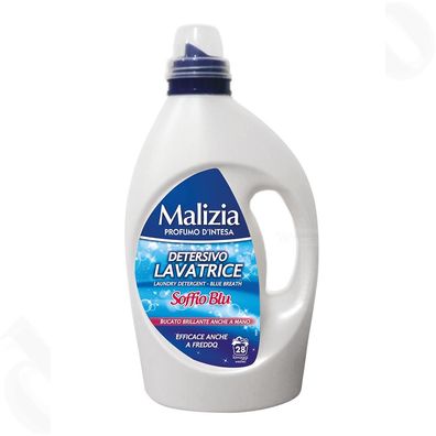 Malizia Flüssig Waschmittel soffio blu 28 waschgänge 1,82 Lit.