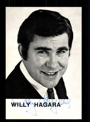 Willy Hagara Autogrammkarte Original Signiert #BC 199028