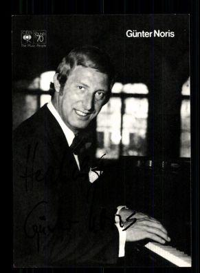 Günter Noris Autogrammkarte Original Signiert # BC 199050