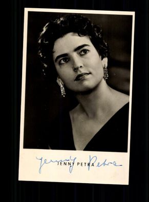 Jenny Petra Autogrammkarte Original Signiert # BC 199110