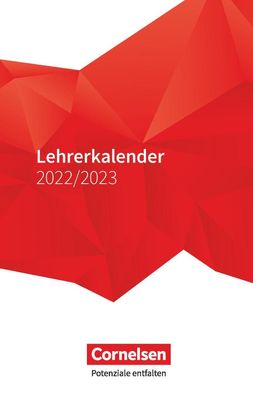 Lehrerkalender - Ausgabe 2022/2023: Kalender im Taschenformat (11 cm x 17 c ...