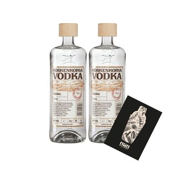 Koskenkorva Vodka 2x 0,7L (40% Vol) 2er Set Wodka from Koskenkorva since 1953 F