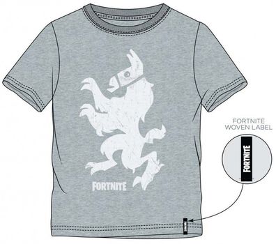 Fortnite T-Shirt grau Gr. 140 -176 Neu!