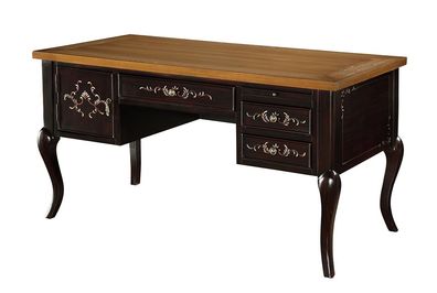 Sekretär Kolonial Stil Schreibtisch Büro Schreibtische Tische klassischer Tisch