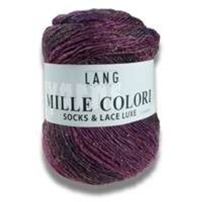 100g "Mille Colori Socks & Lace Luxe" - weiche Farbverläufe mit metallic Fasern