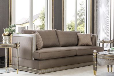 Luxus Big Couch Dreisitzer xxl Sofa Polster Möbel 260cm Design Einrichtung