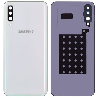 Original Samsung Galaxy A70 A705F Akkudeckel Backcover Rückseite Weiß Akzeptabel