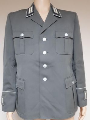 DDR NVA Uniformjacke Offiziersschüler Gr. g 52-1 mit Ärmelpatten