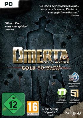 Omerta City Of Gangsters Gold Edition (PC Nur Steam Key Download Code) Keine DVD