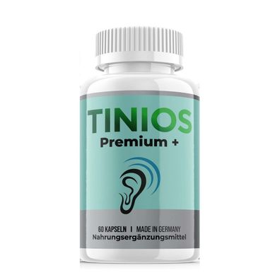 Tinios Premium Tinnitus- Ohrgeräusche - Ohrgesundheit - Hörgesundheit - Ears