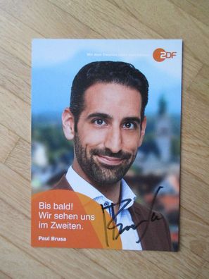 ZDF Die Rosenheim-Cops Schauspieler Paul Brusa - handsigniertes Autogramm!!!