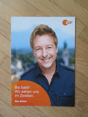 Die Rosenheim-Cops Schauspieler Max Müller - Autogrammkarte ohne Unterschrift!!