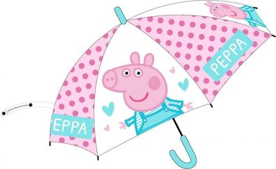 Peppa Wutz Regenschirm Kinder Schirm Kinderregenschirm Kinderschirm 74 cm