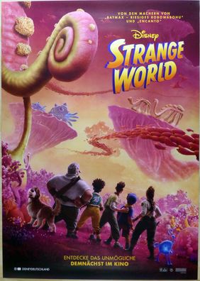 Strange World - Original Kinoplakat A0 - Teasermotiv - Filmposter