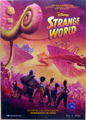 Strange World - Original Kinoplakat A1 - Teasermotiv - Filmposter