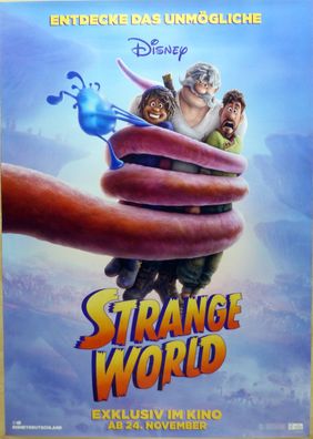 Strange World - Original Kinoplakat A0 - Hauptmotiv - Filmposter