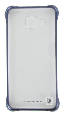 Original Samsung Galaxy A3 (2016) Clear Cover EF-QA310 Schutzhülle Blau