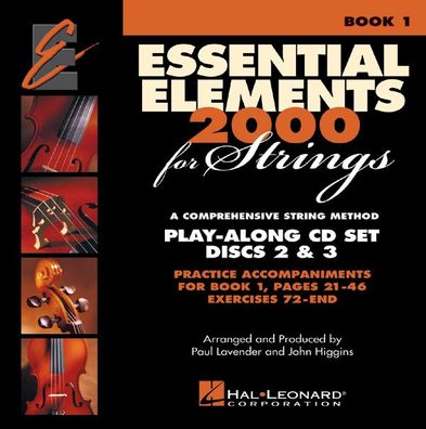 Essential Elements 2000 for Strings - Book 1 CD Essential Elements
