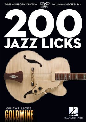 200 Jazz Licks DVD Instructional-Guitar-DVD