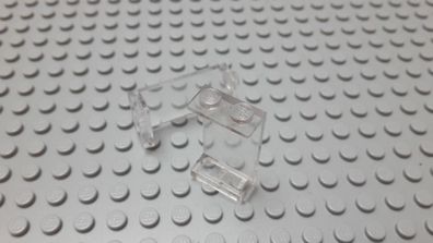 Lego 2 Panele 1x2x3 Noppen zu Transparent Klar Nummer 2362a