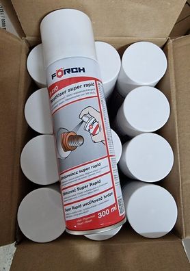 Rostlöser Spray (12x 300ml) Super Rapid Kriechöl mit MoS2 Multifunktionsöl