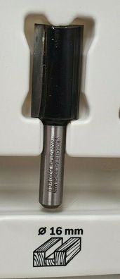 Bosch Nutfräser (Ø8mm Schaft) Fräsdurchmesser: 16 mm Schnittlänge: 30 mm x 60 mm