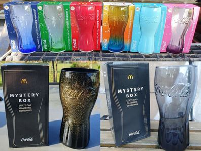 McDonalds x Coca Cola Gläser (zum auswählen) 2020 Set Sammlung Mystery Glas NEU