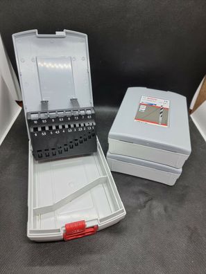 BOSCH 3x Bohrerkassette leer für 19 Metallbohrer (1-10mm) ProBox Leerbox Bohrer