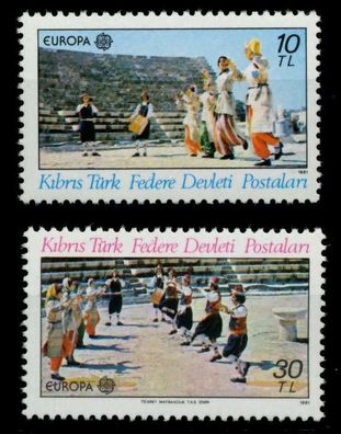 Türkisch-zypern 1981 Nr 98-99 postfrisch X69450A