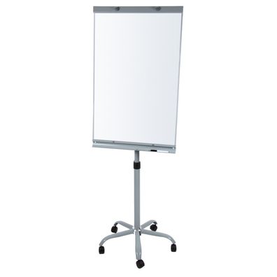 Flipchart mit Rollen - Spinnenbein 65x100cm Whiteboard Konferenztafel magnetisch