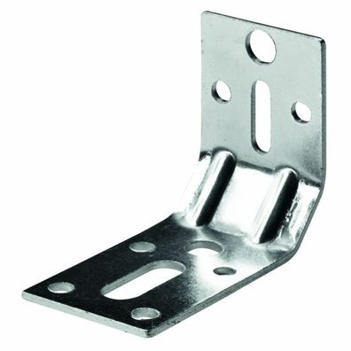 Hettich Verstellwinkel 55 x 80 x 30mm verzinkt Metallwinkel Doppelfalz