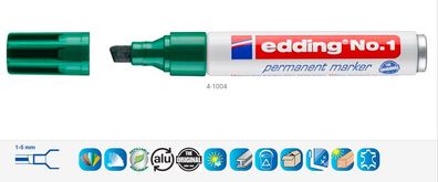 EDDING e-3000 Permanent Marker Grün