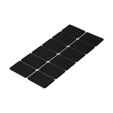 EVA Pad-Set 35 x 55mm, schwarz 12 Stück (0,17 EUR/ Stück)