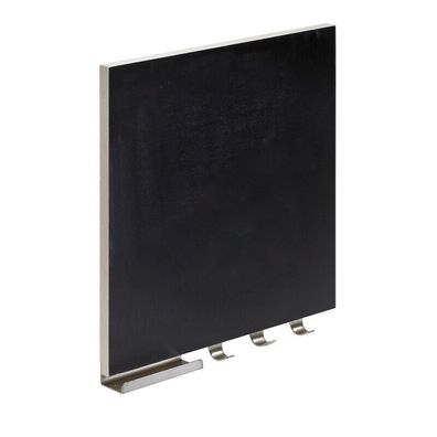 Hettich Memoboard mit Tafellack 3 Haken, 1 Ablage Schultafel Erinnerung Liste