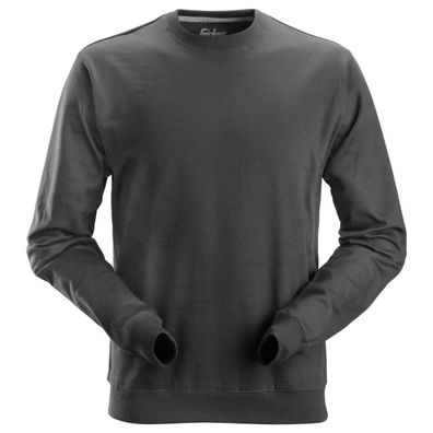 Snickers Sweatshirt Baumwolle - Stahlgrau 103 XL