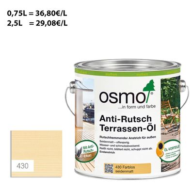 OSMO Terrassen-Öl Anti-Rutsch 430 Farblos