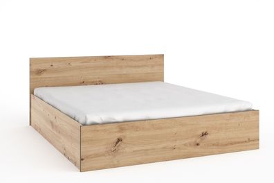 Doppelbett Holzbett Vanessa Bett mit Lattenrost Jugendbett Doppelbett ohne Matratze