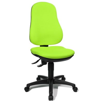 Hochwertiger Drehstuhl grün Bürostuhl ergonomische Form Made in Germany