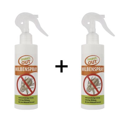 Insect-OUT® Milbenspray Set 2 x 200 ml