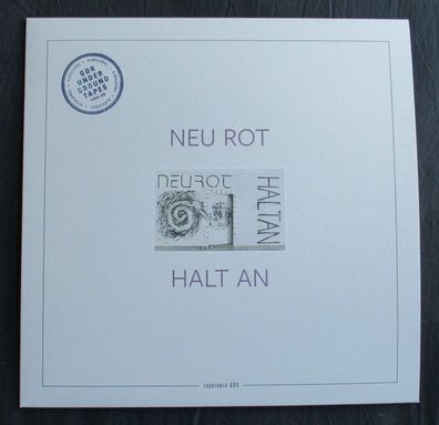 Neu Rot - Halt an - Tapetopia 004 Vinyl LP